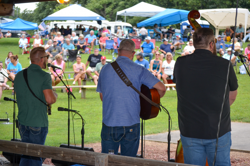 Hammertowne at the 2026 Lake Cumberland Bluegrass Festival - photo © Roger Black