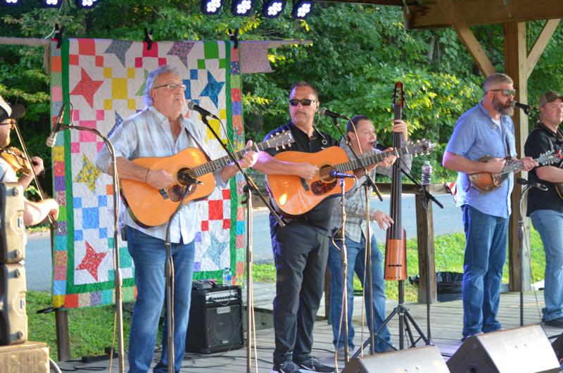 Hammertowne at the 2026 Lake Cumberland Bluegrass Festival - photo © Roger Black