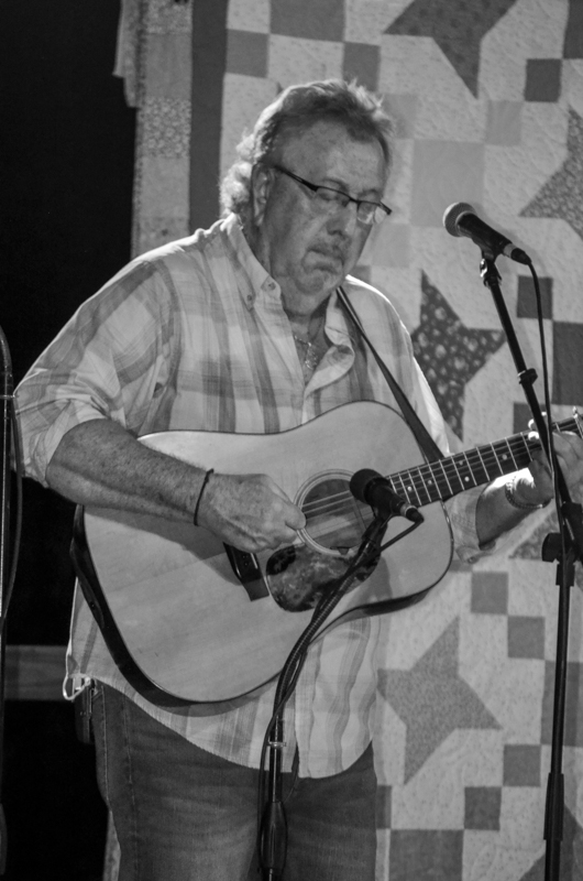 David Carroll with Hammertowne at the 2026 Lake Cumberland Bluegrass Festival - photo © Roger Black