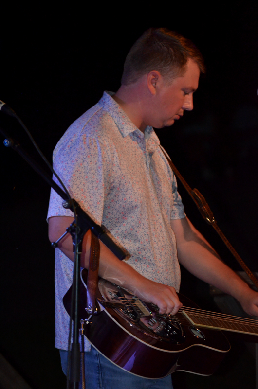 Gary Hultman with Blue Highway at the 2026 Lake Cumberland Bluegrass Festival - photo © Roger Black