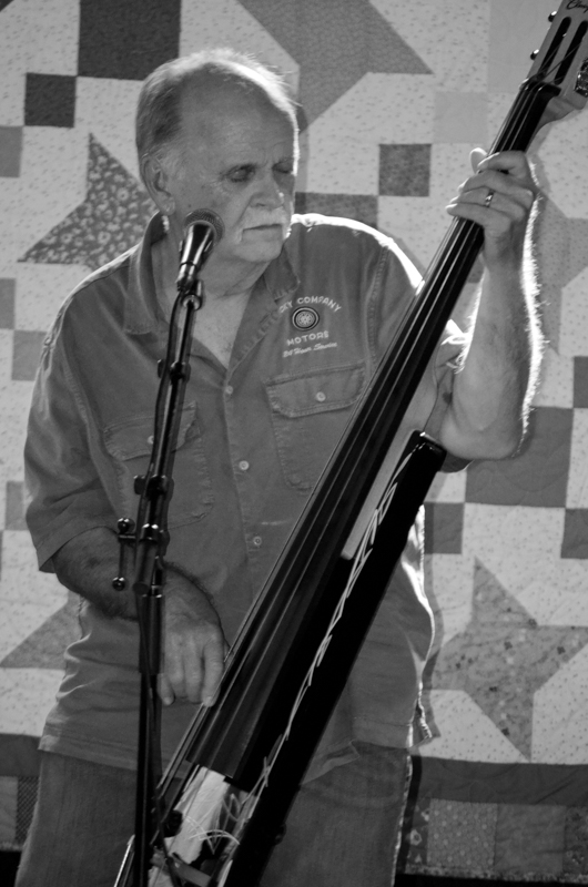 Wayne Taylor with Blue Highway at the 2026 Lake Cumberland Bluegrass Festival - photo © Roger Black