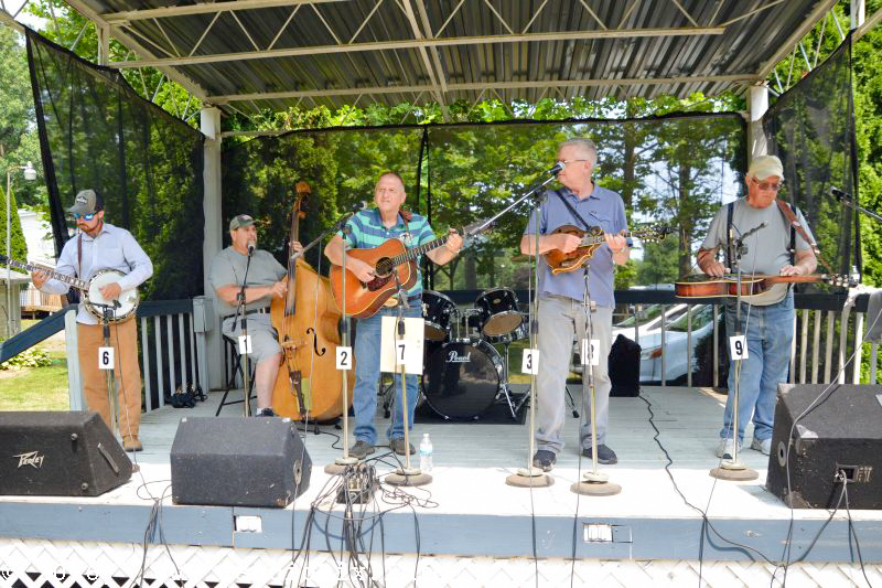 Band of Brothers at the 2026 Kentuckians of Michigan picnic - photo © Bill Warren