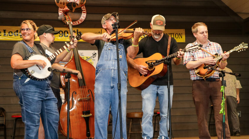 Old Fiddlers Convention in Galax, VA