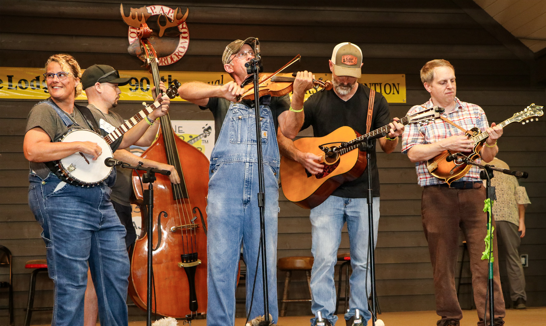Old Fiddlers Convention in Galax, VA