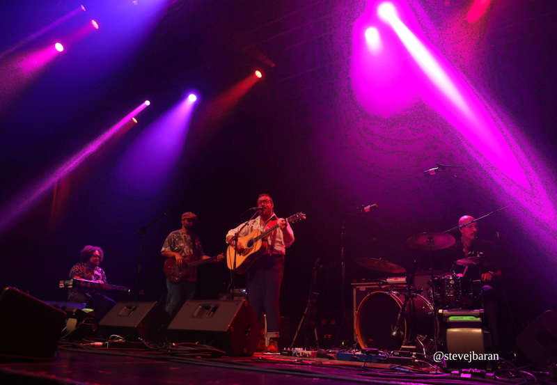 Mark Lavengood opens for Greensky Bluegrass at the Ionia Freak Fair - photo © Steve Baran