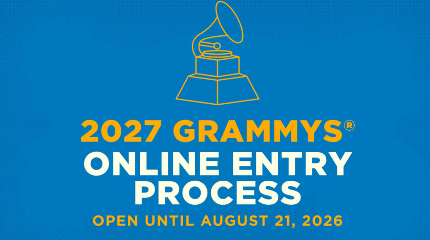 Grammy submission open until August 21