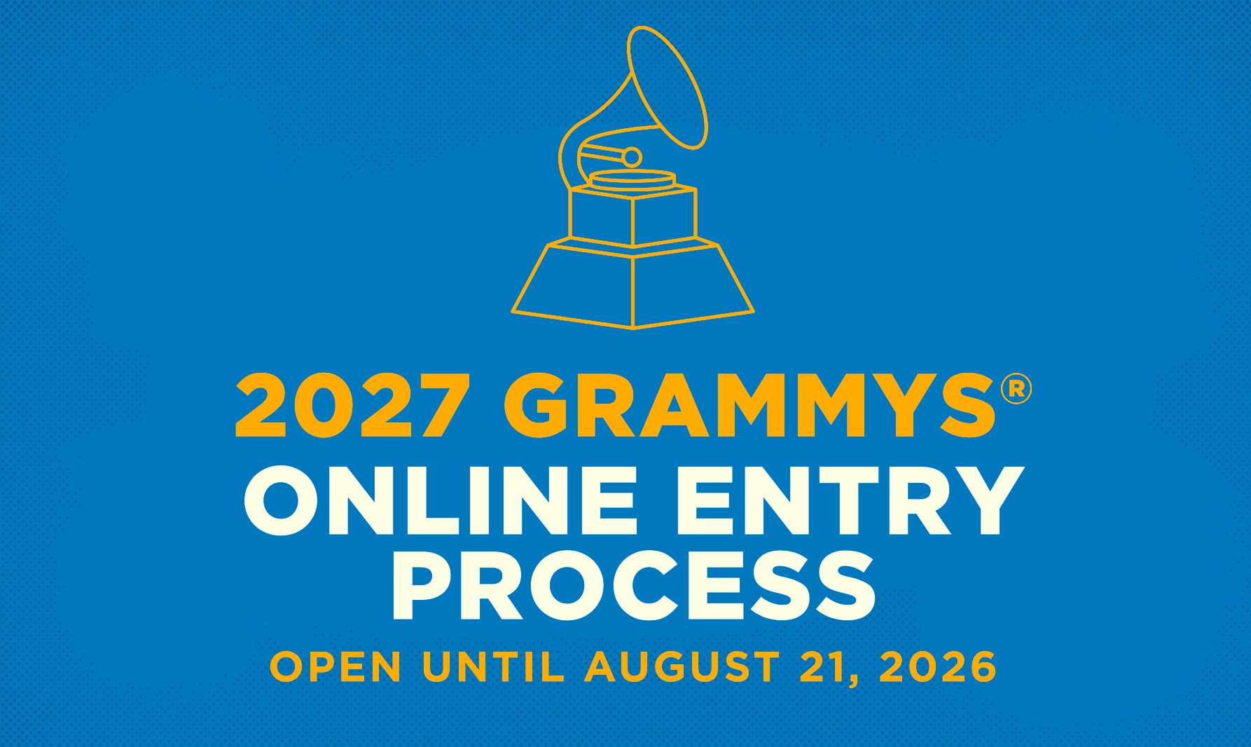 Grammy submission open until August 21