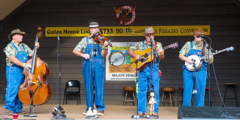 Heavy Traffic at the 2026 Old Fiddlers’ Convention – photo © G. Nicholas Hancock