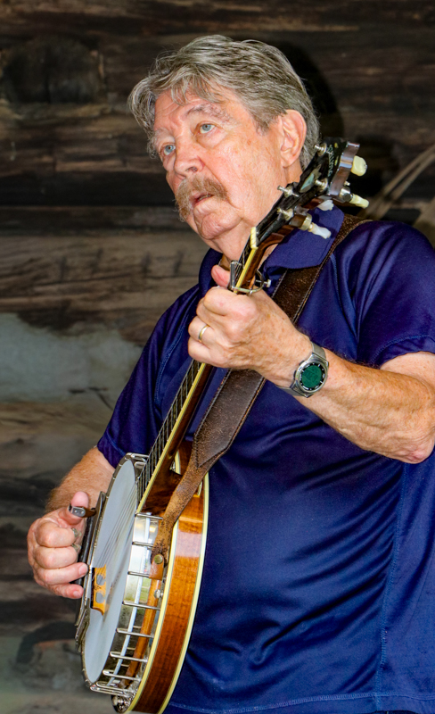 Hersie McMillian with The Country Boys at the 2026 Nunn Brothers Bluegrass Music Festival - photo © G. Nicholas Hancock