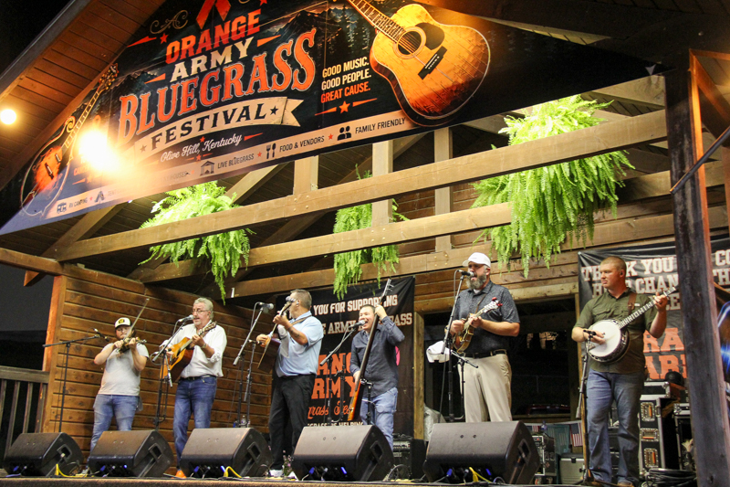 Hammertowne at the 2026 Orange Army Bluegrass Festival - photo © Laura Tate Photography