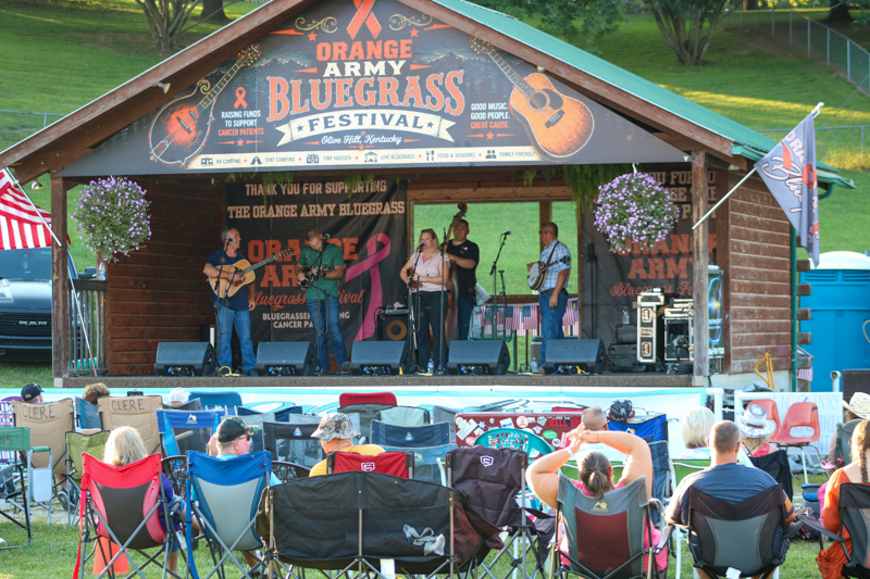 Throwdown Thursdays at the 2026 Orange Army Bluegrass Festival - photo © Laura Tate Photography