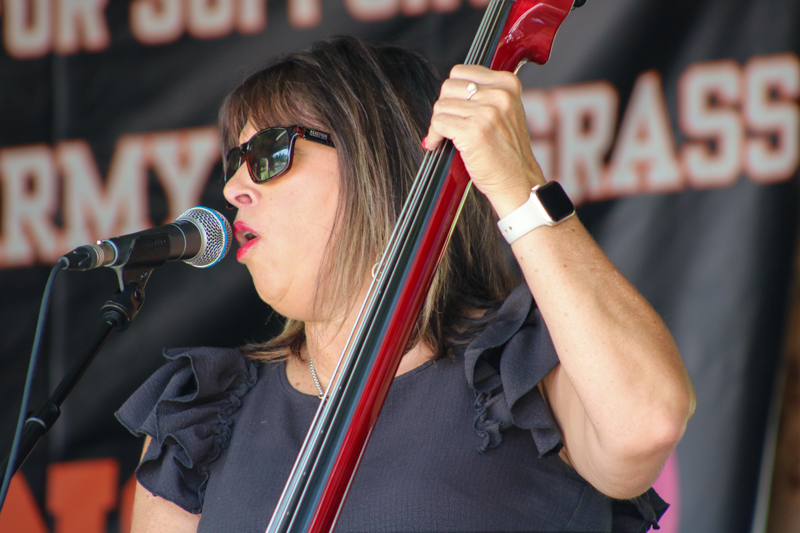 Billie Renee & Cumberland Gap at the 2026 Orange Army Bluegrass Festival - photo © Laura Tate Photography