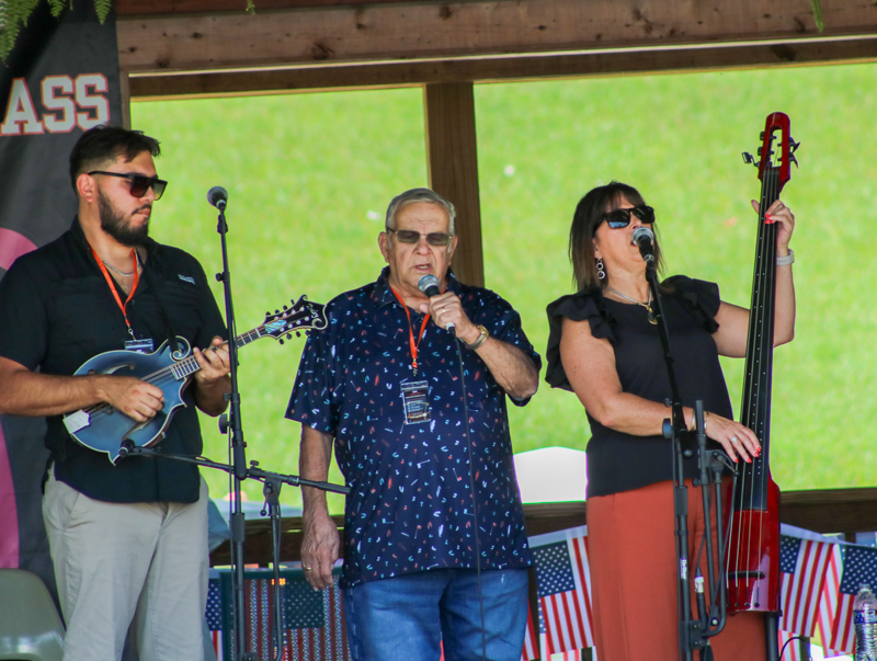 Billie Renee & Cumberland Gap at the 2026 Orange Army Bluegrass Festival - photo © Laura Tate Photography