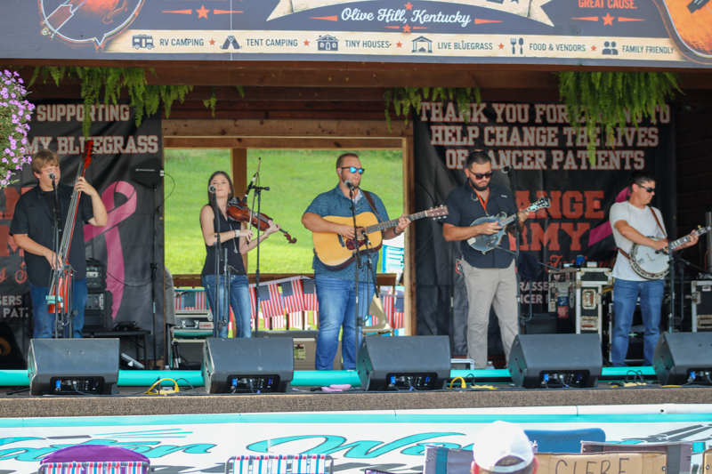 Lonesome Express at the 2026 Orange Army Bluegrass Festival - photo © Laura Tate Photography