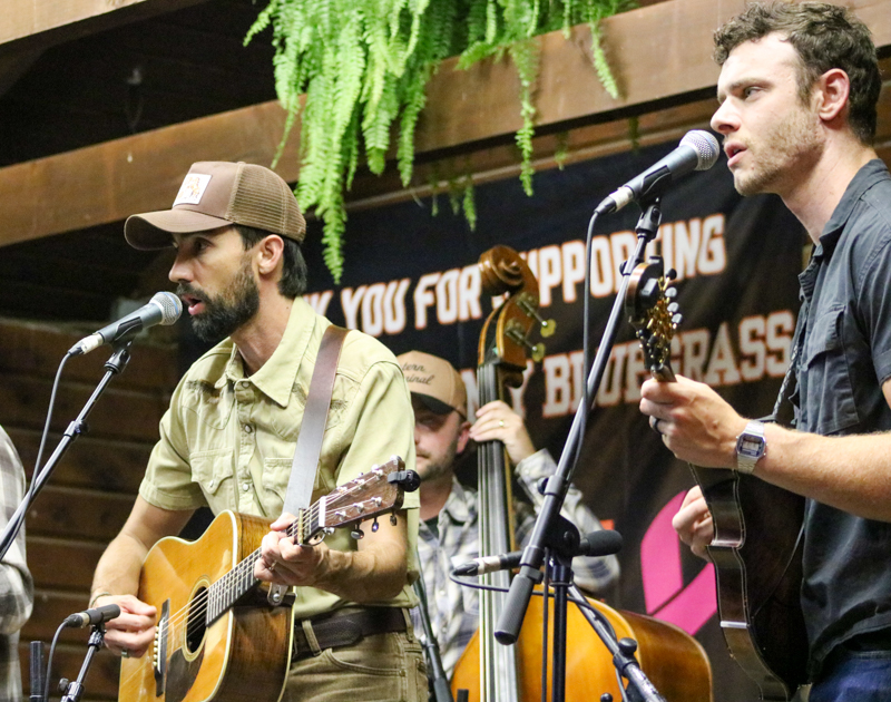 Pitney Meyer at the 2026 Orange Army Bluegrass Festival - photo © Laura Tate Photography