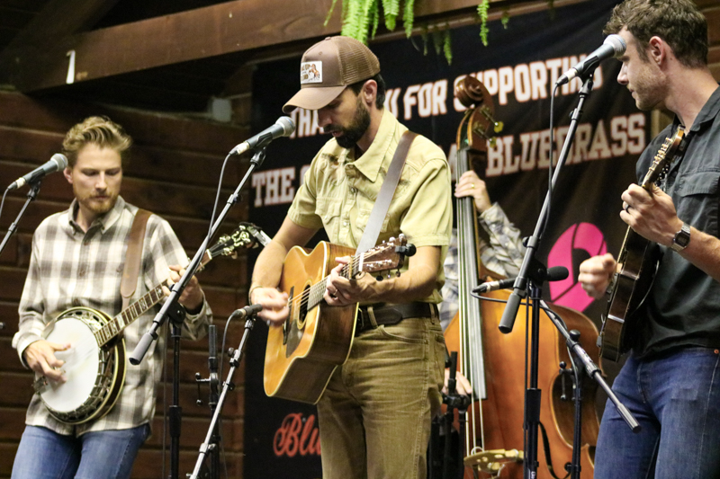 Pitney Meyer at the 2026 Orange Army Bluegrass Festival - photo © Laura Tate Photography