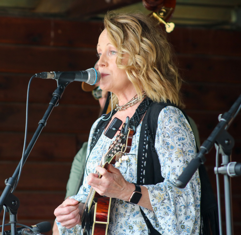 Ashleigh Graham at the 2026 Orange Army Bluegrass Festival - photo © Laura Tate Photography