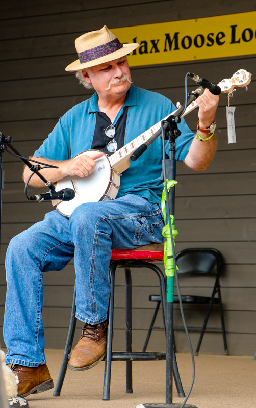 Jim Lloyd at the 2026 Old Fiddlers’ Convention – photo © G. Nicholas Hancock
