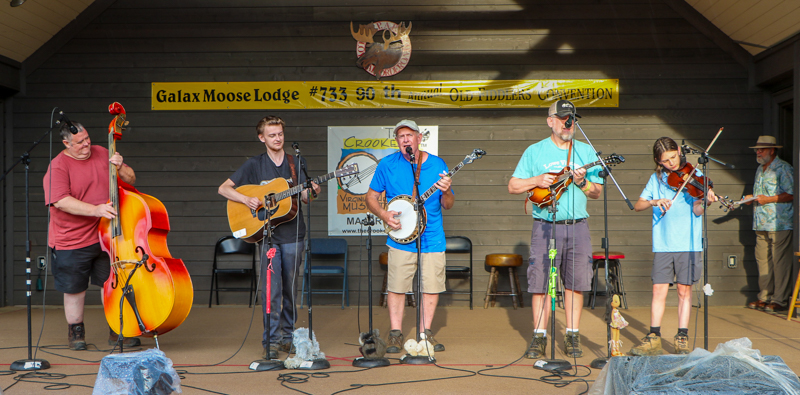 Jones Ridge Boys at the 2026 Old Fiddlers’ Convention – photo © G. Nicholas Hancock