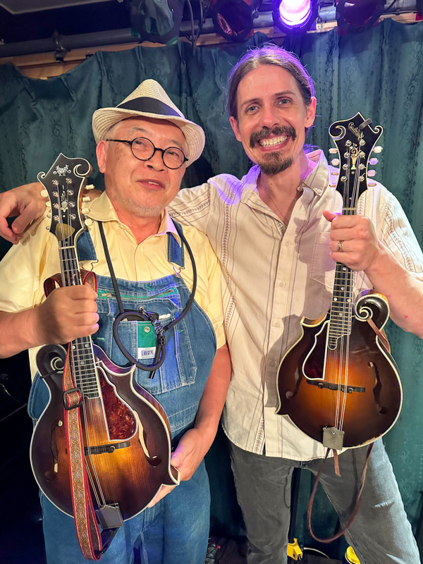 Shin Akimoto and Christopher Henry at 5th Street in Osaka (6/23/26) - photo courtesy of Kaz Inaba