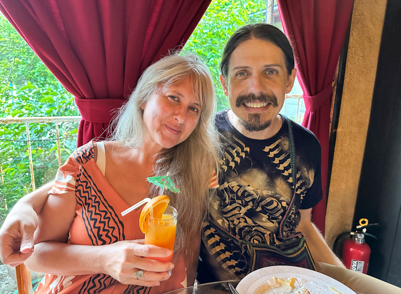 Brooke Henry and Christopher Henry at Honky Tonk in Kyoto (6/28/26) - photo courtesy of Kaz Inaba