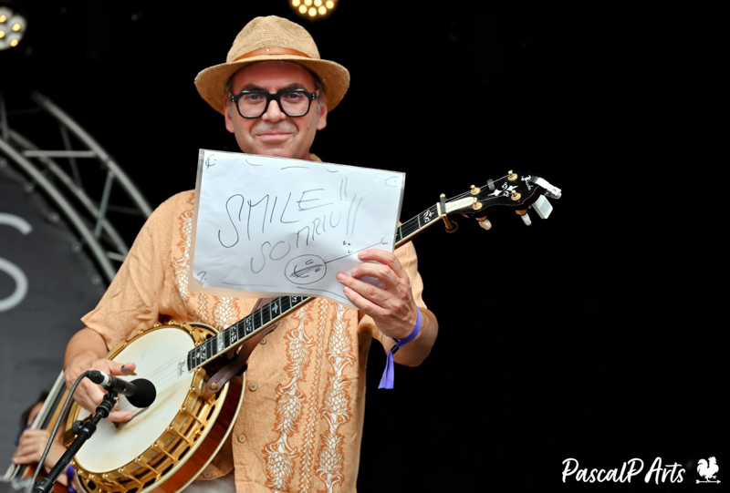 Lluis Gomez at the 2026 La Roche Bluegrass Festival - photo © Pascal.P Art & Country Gift Music