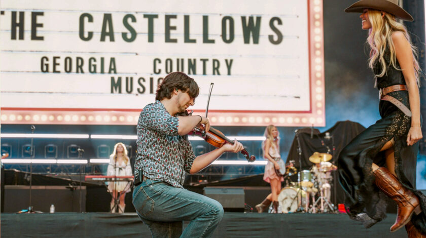 Liam Purcell with The Castellows