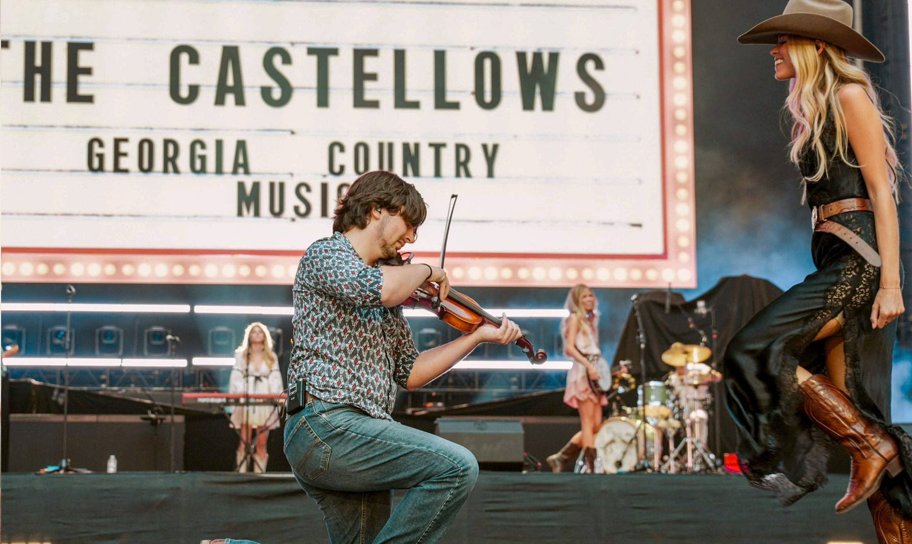 Liam Purcell with The Castellows