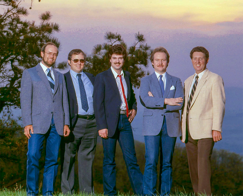 Dempsey Young, Gene Parker, Steve Thomas, Steve Wilson, and Allen Mills - Lost & Found 1984