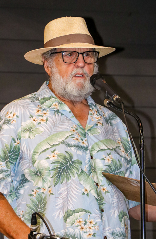 MC Sam Linkous at the 2026 Old Fiddlers’ Convention – photo © G. Nicholas Hancock