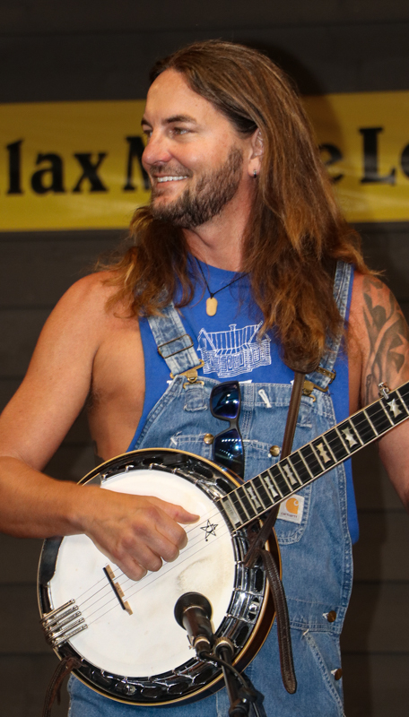 Michael Motley at the 2026 Old Fiddlers’ Convention – photo © G. Nicholas Hancock