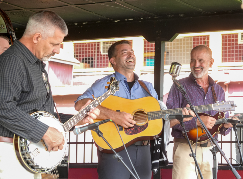 Catahoula Drive at the 2026 North Carolina State Bluegrass Festival in Cherokee - photo © Jeff Lahr