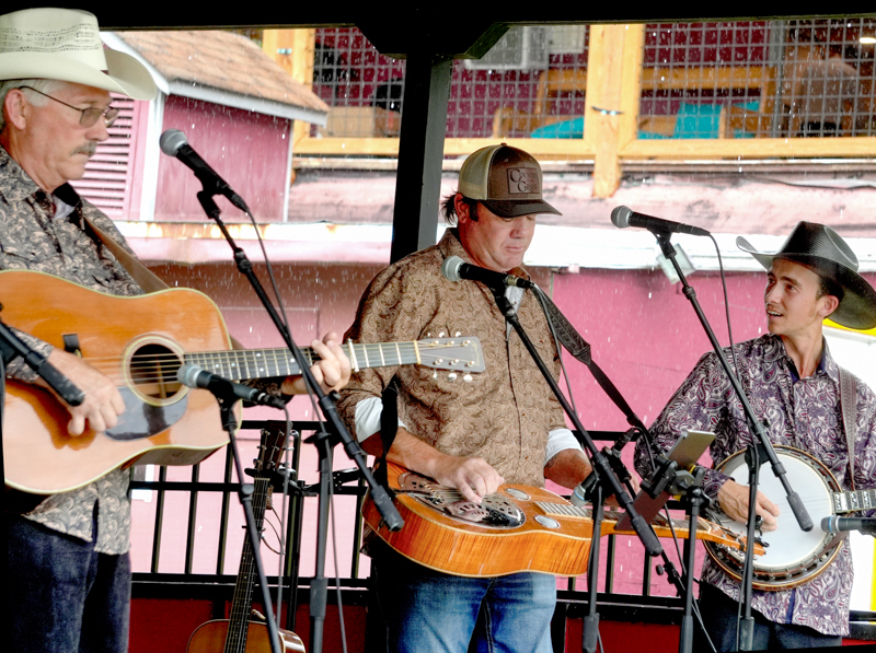 Lorraine Jordan & Country Grass at the 2026 North Carolina State Bluegrass Festival in Cherokee - photo © Jeff Lahr