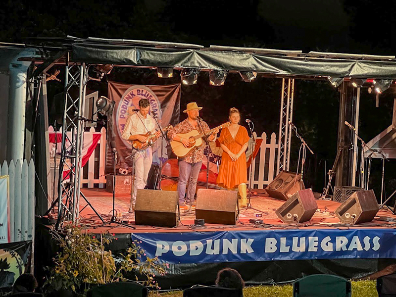 Rick Faris Band at the 2026 Podunk Bluegrass Music Festival - photo © Dale Cahill