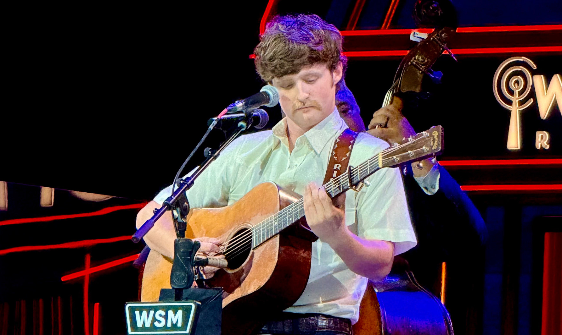 Riley Gibreath on the Opry with Rhonda Vincent