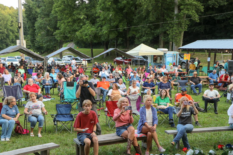 Saturday audience at the 2026 Nunn Brother Bluegrass Festival - photo © G. Nicholas Hancock