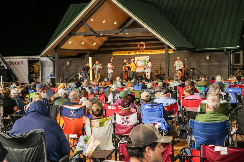 Saturday night at the 2026 Old Fiddlers’ Convention – photo © G. Nicholas Hancock