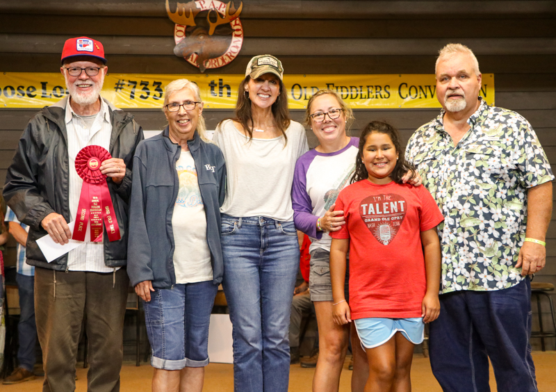 Slate Mountain Ramblers, 2nd Place Old-time Band at the 2026 Old Fiddlers’ Convention – photo © G Nicholas Hancock