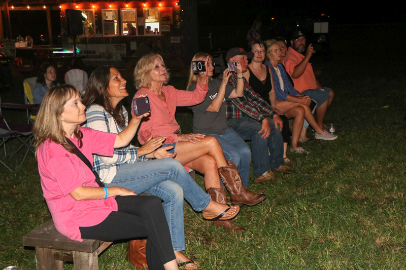 Spectators at the 2026 Nunn Brother Bluegrass Festival - photo © G. Nicholas Hancock