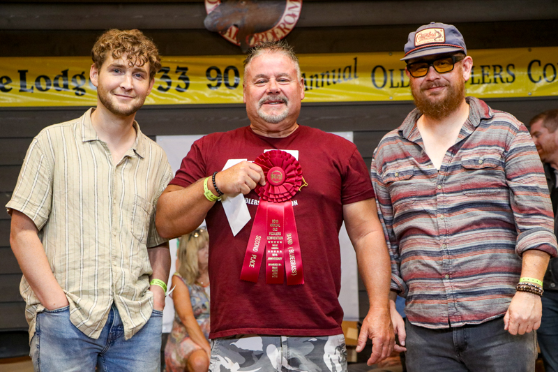 Tenth Time Out, 2nd Place Bluegrass Band at the 2026 Old Fiddlers’ Convention – photo © G Nicholas Hancock