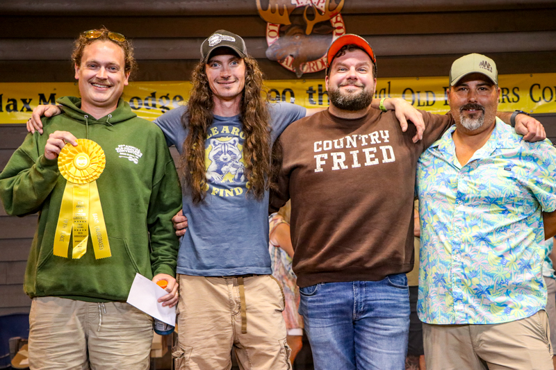 The Jakes From State Farm, 5th Place Bluegrass Band at the 2026 Old Fiddlers’ Convention – photo © G Nicholas Hancock