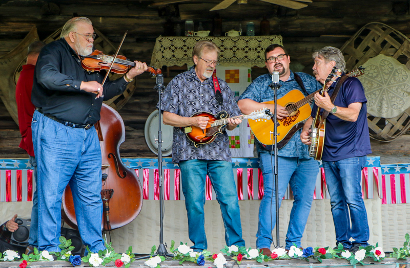 Travis Frye and Blue Mountain at the 2026 Nunn Brothers Bluegrass Music Festival - photo © G. Nicholas Hancock