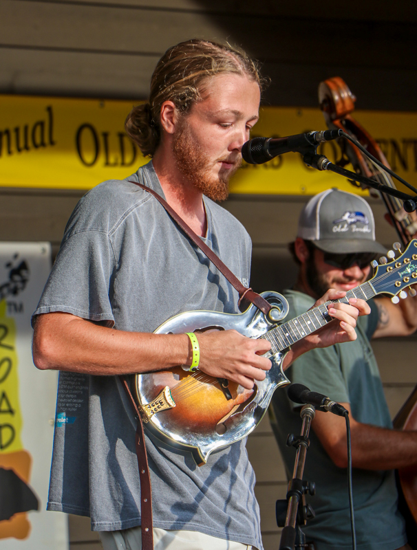 Zander Smith at the 2026 Old Fiddlers’ Convention – photo © G. Nicholas Hancock