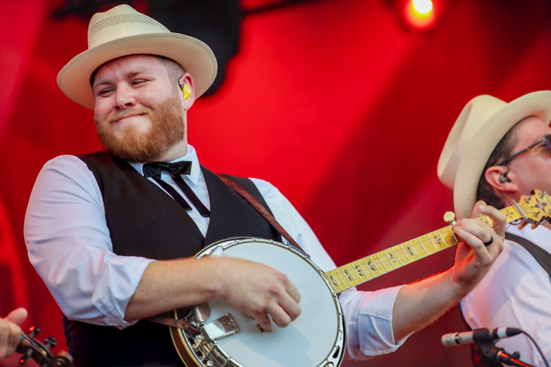 Russ Carson with The Earls of Leicester at the 2026 Earl Scruggs Music Festival - photo © Bryce LaFoon
