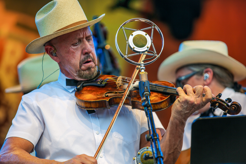 Johnny Warren with The Earls of Leicester at the 2026 Earl Scruggs Music Festival - photo © Bryce LaFoon