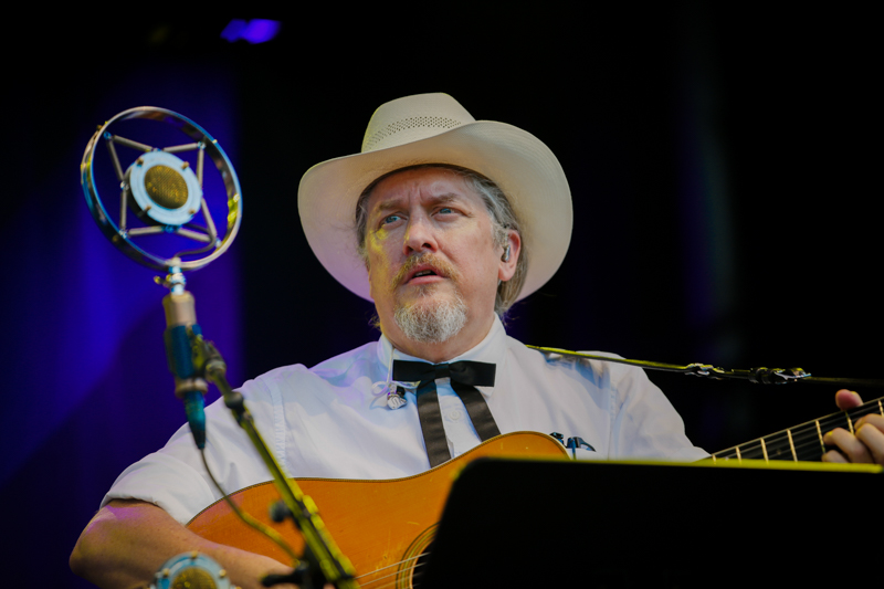 Shawn Camp with The Earls of Leicester at the 2026 Earl Scruggs Music Festival - photo © Bryce LaFoon