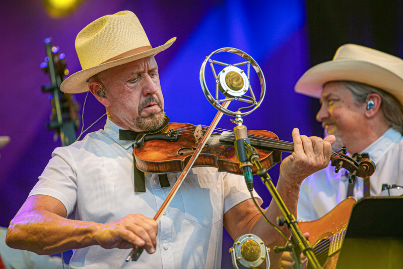 Johnny Warren with The Earls of Leicester at the 2026 Earl Scruggs Music Festival - photo © Bryce LaFoon