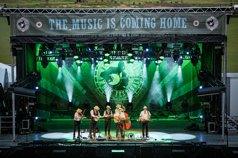 The Earls of Leicester at the 2026 Earl Scruggs Music Festival - photo © Bryce LaFoon