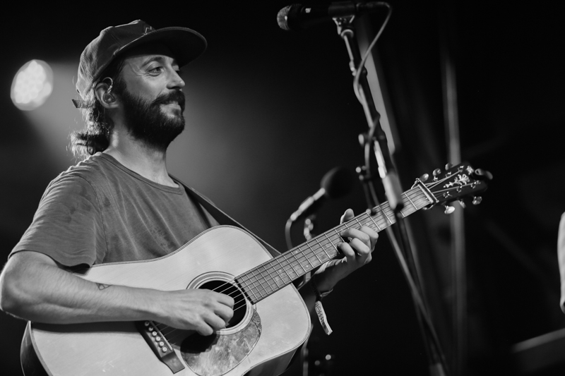 Erik Hill with Magoo at the 2026 Earl Scruggs Music Festival - photo © Bryce LaFoon