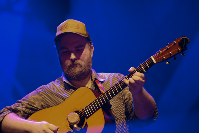 Jake Stargel with Béla Fleck at the 2026 Earl Scruggs Music Festival - photo © Bryce LaFoon